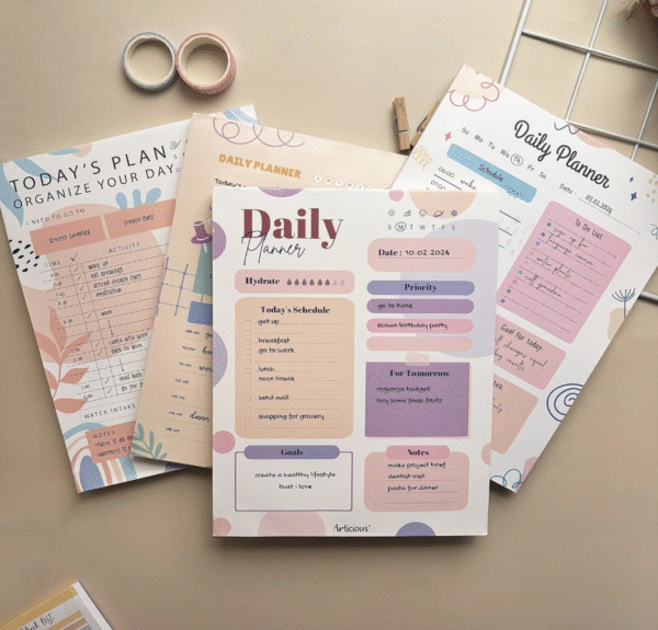 Planner (set of 4)